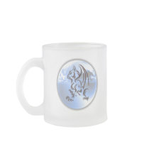 Dragon World Design Frosted Mug