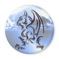 Dragon World Design Magnet