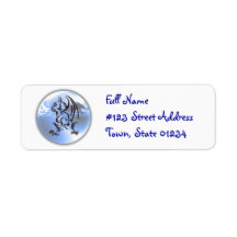 Dragon World Return Address Label