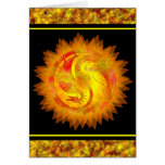 Dragon Yin Yang Card