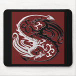 Dragon Yin Yang Mousepad