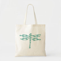 Dragonflies Tote Bags