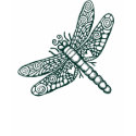 Dragonfly - Black and White II t-shirts