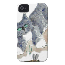 Dragonfly Chase by Kitten iPhone 4 Case-Mate Case