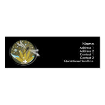 Dragonfly Design Profile Cards Business Cards