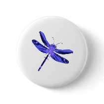 Dragonfly Dragonflies Button