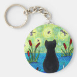 Dragonfly Dreamer Keychain