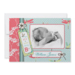 Dragonfly DreamsBoy  Announcement Card