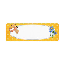 Dragonfly Garden Label