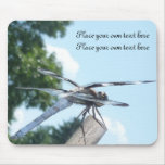 Dragonfly imagination mousepad customize