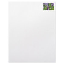 Dragonfly in Lavender Garden Custom Letterhead