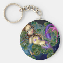 "Dragonfly Mermaid" Keychain