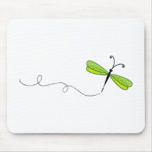 dragonfly mouse mats