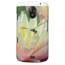 Dragonfly on a waterlily samsung galaxy nexus cases
