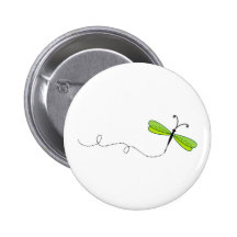 dragonfly pinback buttons