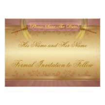 Dragonfly Save the Date Reminder (customise) Personalized Announcement