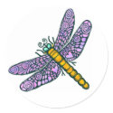 Dragonfly stickers