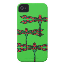 Dragonfly swarm iphone case iPhone 4 cases