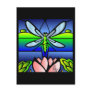 Dragonfly Tiffany Style Postcard