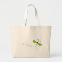 dragonfly tote bags