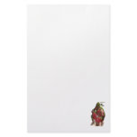 Dragonfruit held in fingers photo personalized stationery