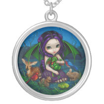 Dragonling Garden 3 NECKLACE dragon fairy animals