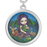 Dragonling Garden 3 NECKLACE dragon fairy animals