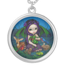 Dragonling Garden 3 NECKLACE dragon fairy animals