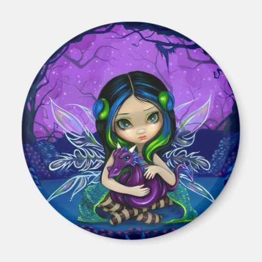 "Dragonling Garden II" Magnet