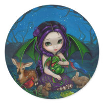 "Dragonling Garden III" Sticker