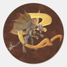 Dragonlore C initial Autocollants