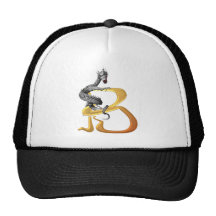 Dragonlore Initial B Trucker Hat