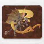 Dragonlore Initial C Mouse Pads
