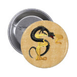 Dragonlore Initial F Pinback Buttons
