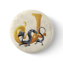 Dragonlore Initial J Pins