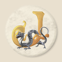 Dragonlore Initial J magnets