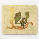 Dragonlore Initial L Mouse Pads