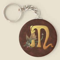Dragonlore Initial M keychains
