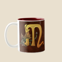 Dragonlore Initial M mugs