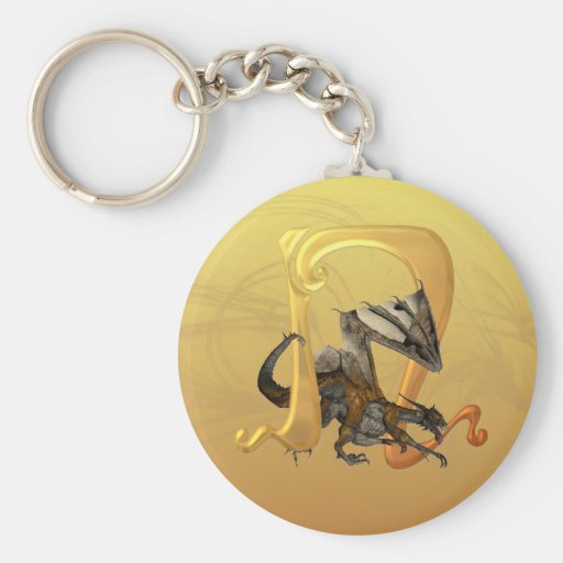 Dragonlore Initial N Keychains