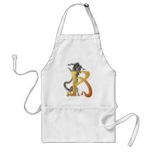 Dragonlore Initial R Aprons