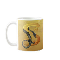 Dragonlore Initial S Coffee Mugs