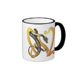Dragonlore Initial W Mugs