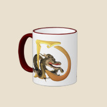 Dragonlore Initials D mugs