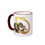 Dragonlore Initials D Coffee Mugs