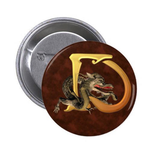 Dragonlore Initials D Pins