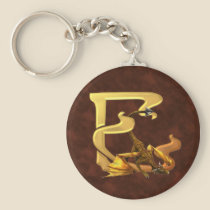 Dragonlore Initials E keychains