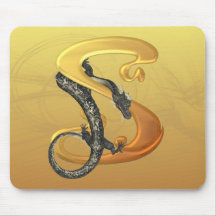 Dragonlore S initial Tapis De Souris