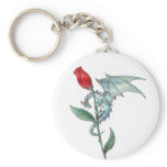 Dragonrose Keychain