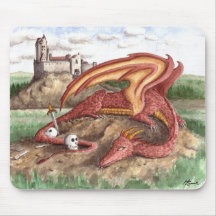 Dragon's Castle Mouse Pads